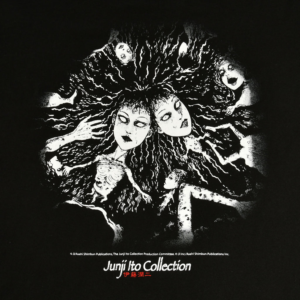 Productafbeelding Junji Ito - Kruipend T-shirt zwart