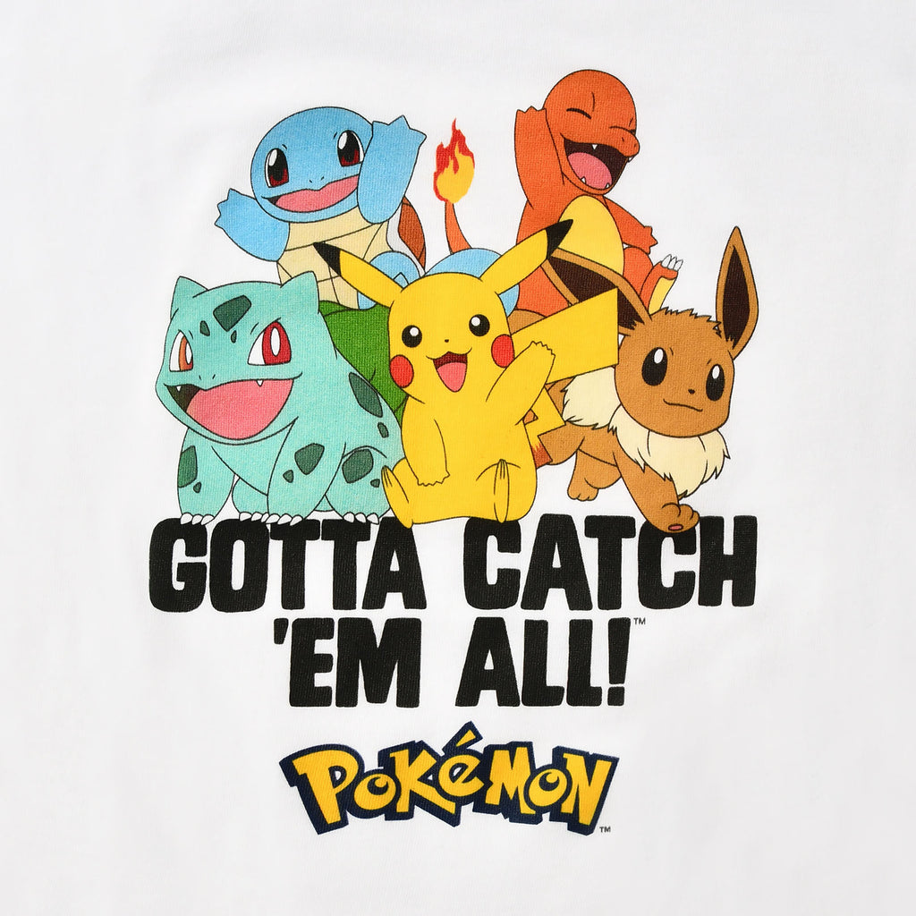 Produktbild Pokemon - Gotta Catch Em All T-Shirt Kinder weiß