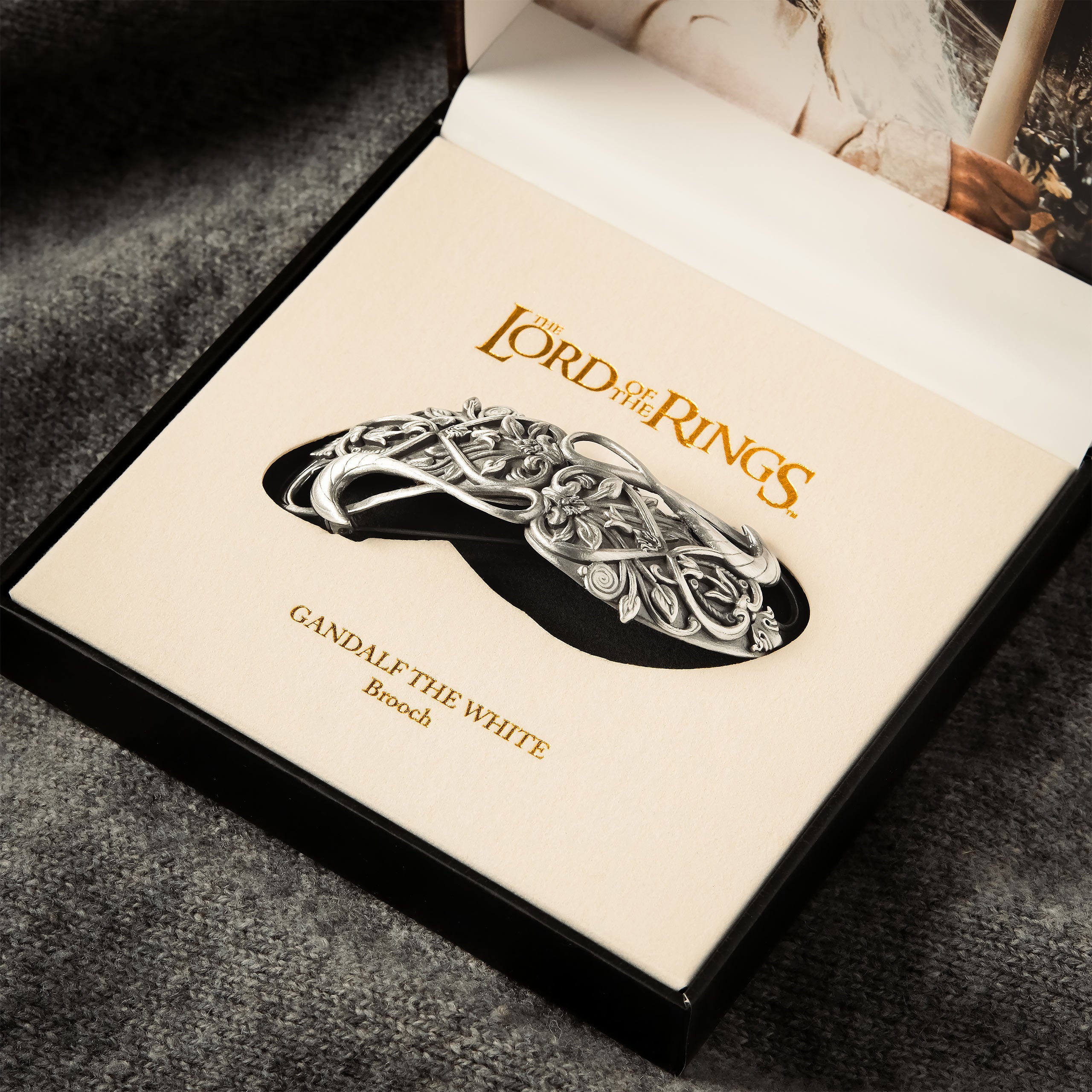 Productafbeelding Gandalf de Witte Broche - Heer der Ringen