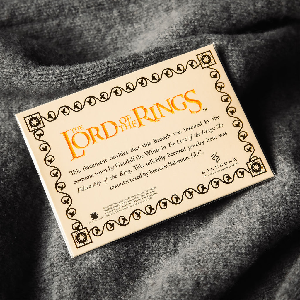 Productafbeelding Gandalf de Witte Broche - Heer der Ringen