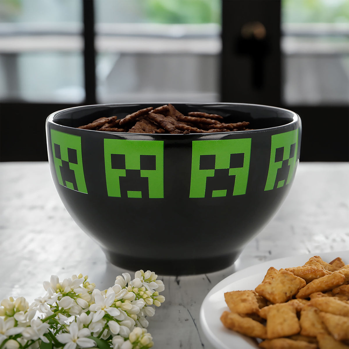 Image produit Minecraft - Bol à céréales Creeper
