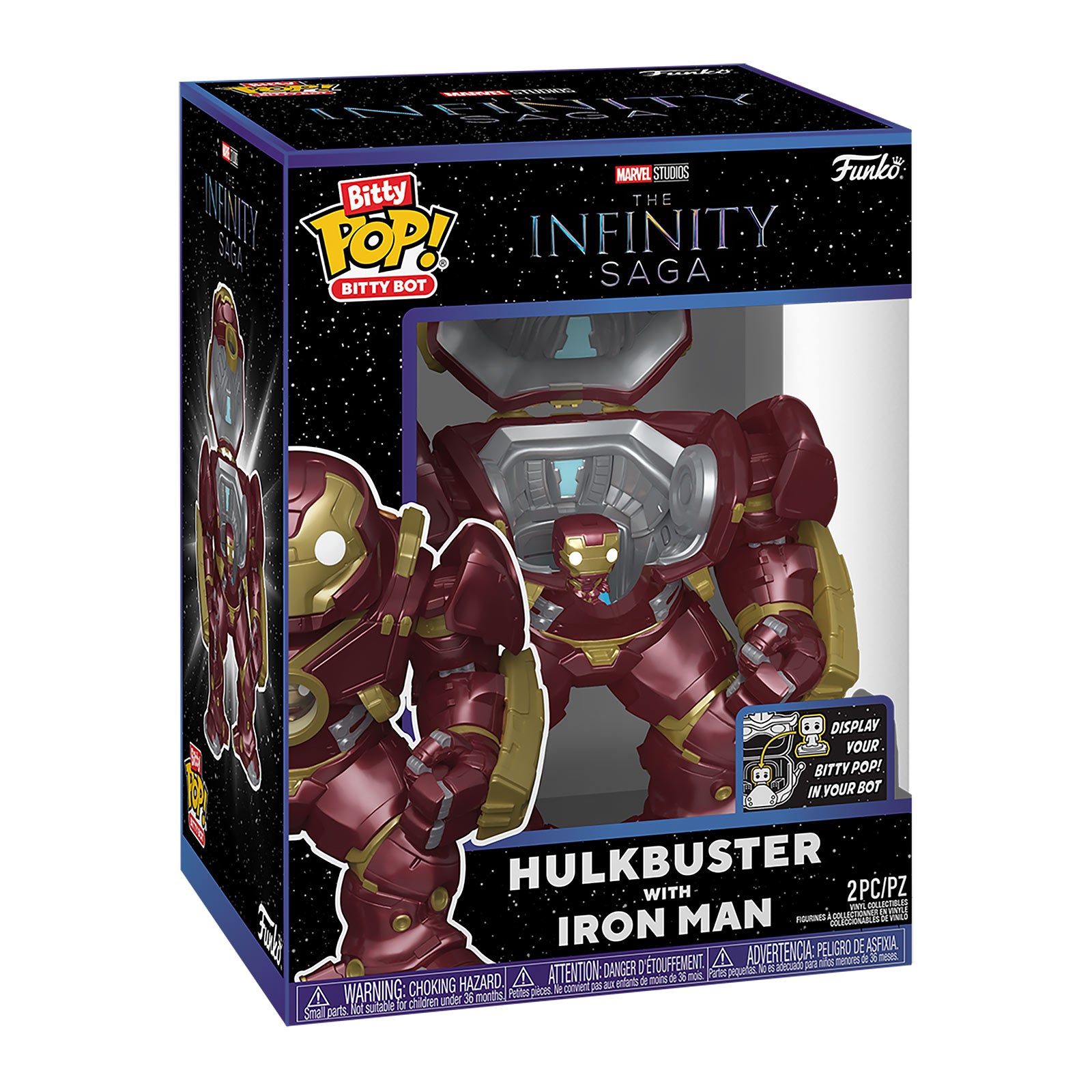 Produktbild Marvel - Hulkbuster Funko Bitty Bots Figur