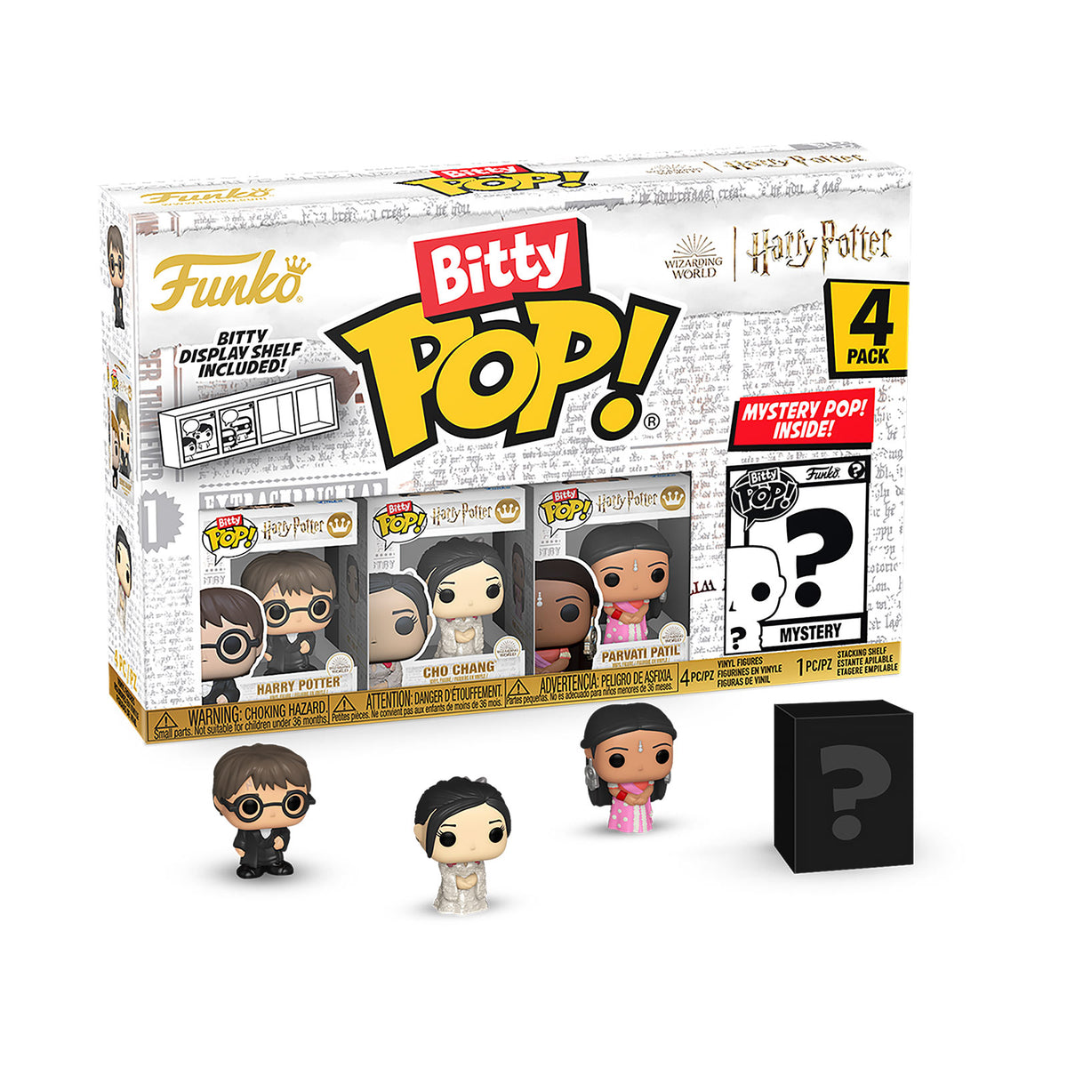 Image produit Harry Potter - Funko Bitty Pop Set de 4 figurines Bal de Noël Série 1