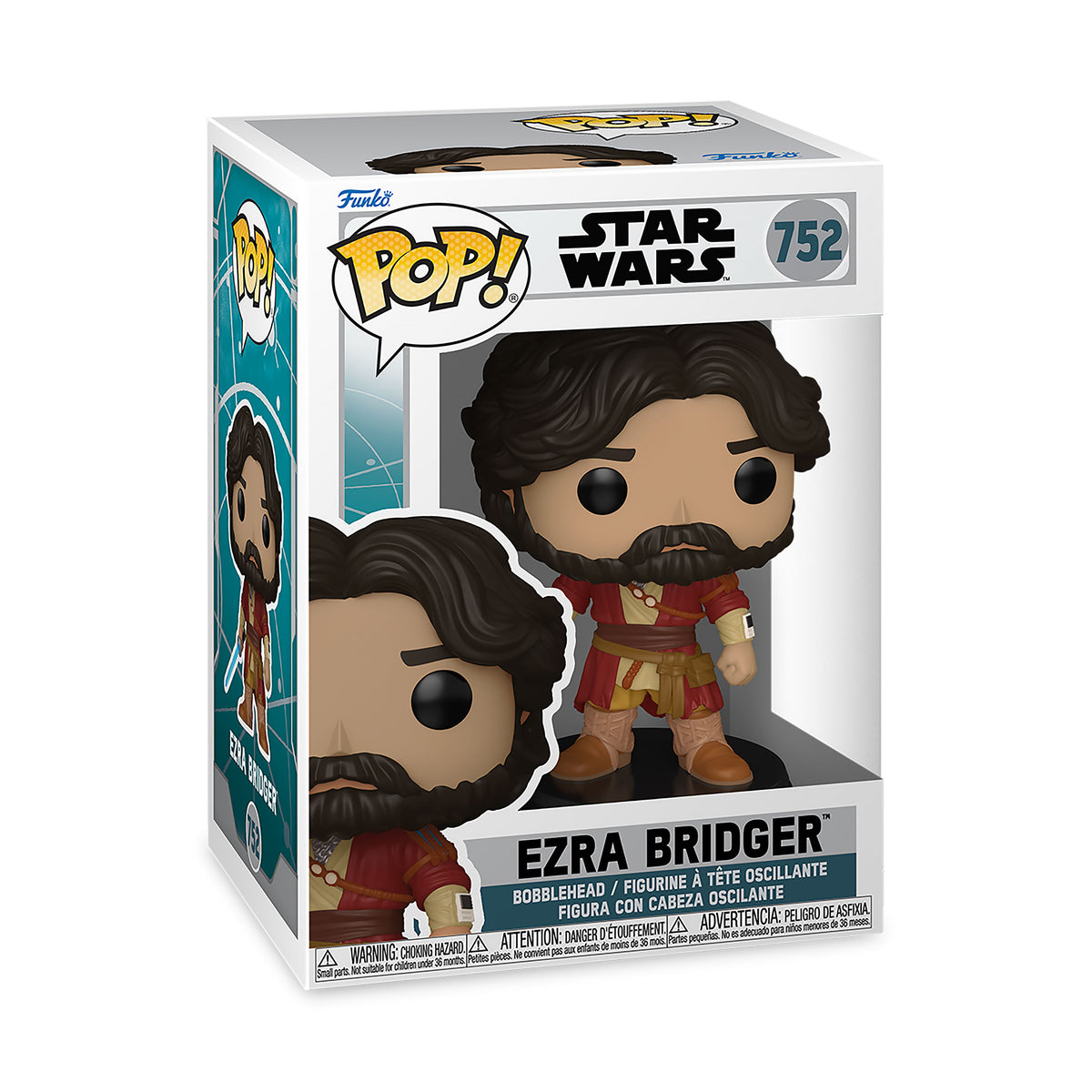Image produit Figurine Bobblehead Funko Pop Ezra Bridger - Star Wars Ahsoka