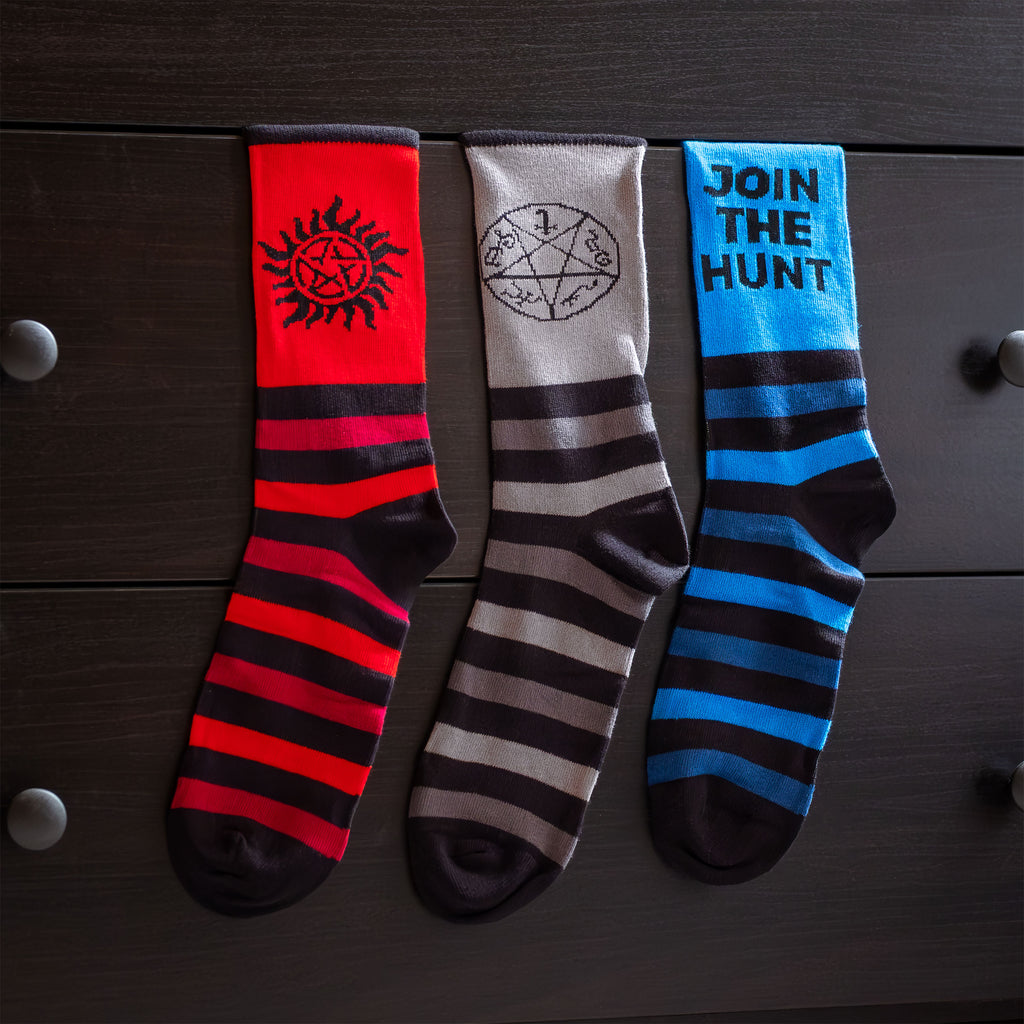 Productafbeelding Supernatural Sokken 3-Pack in Cadeaubox
