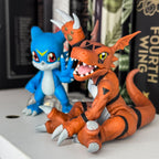 Image produit Digimon Adventure - Figurines Veemon & Guilmon