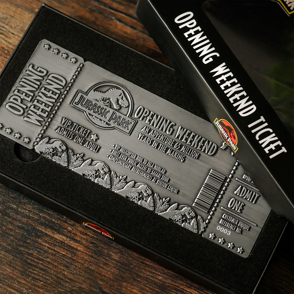 Image produit Jurassic Park - Réplique du billet d'ouverture limitée