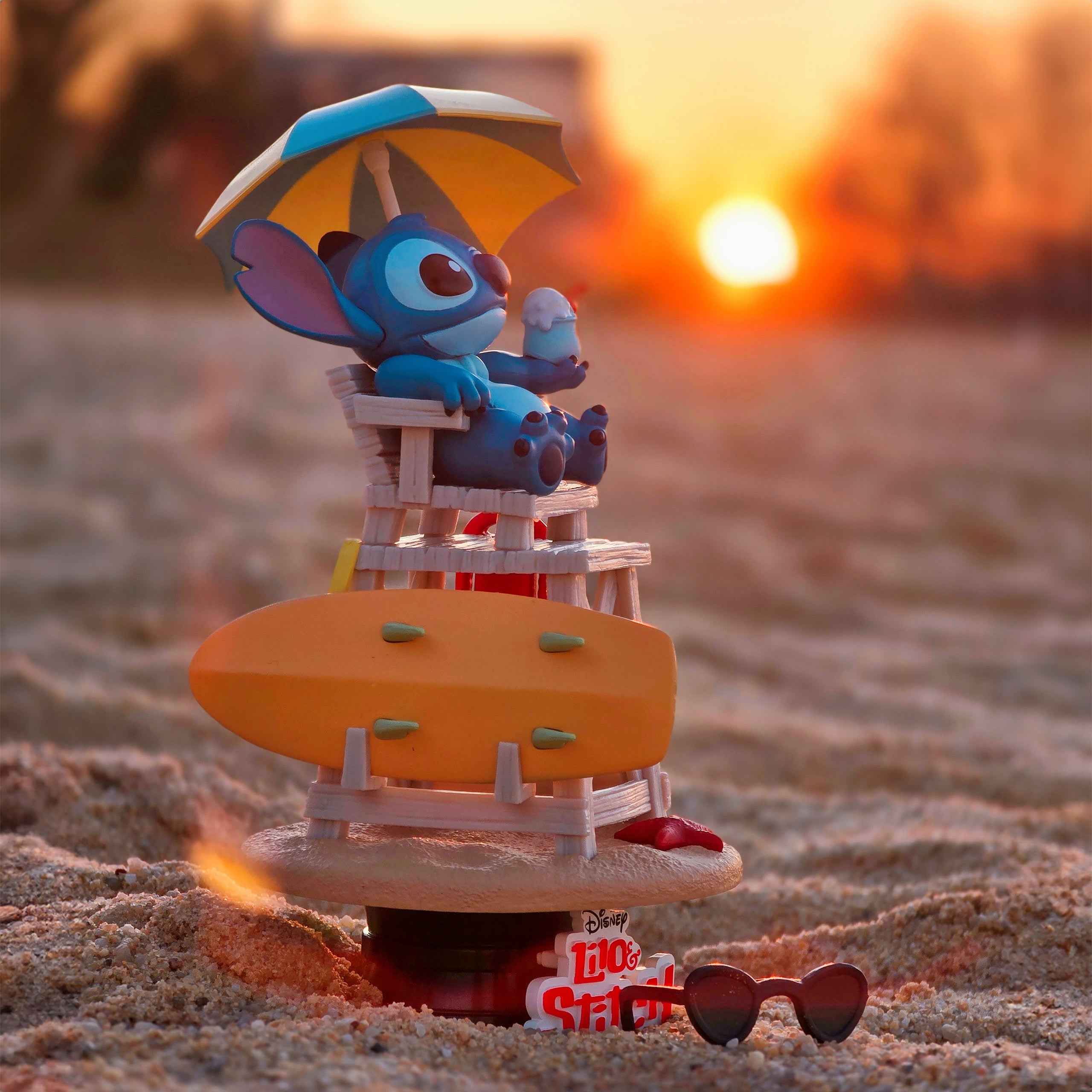 Productafbeelding Stitch Summer Vibe D-Stage Diorama Figuur - Lilo & Stitch