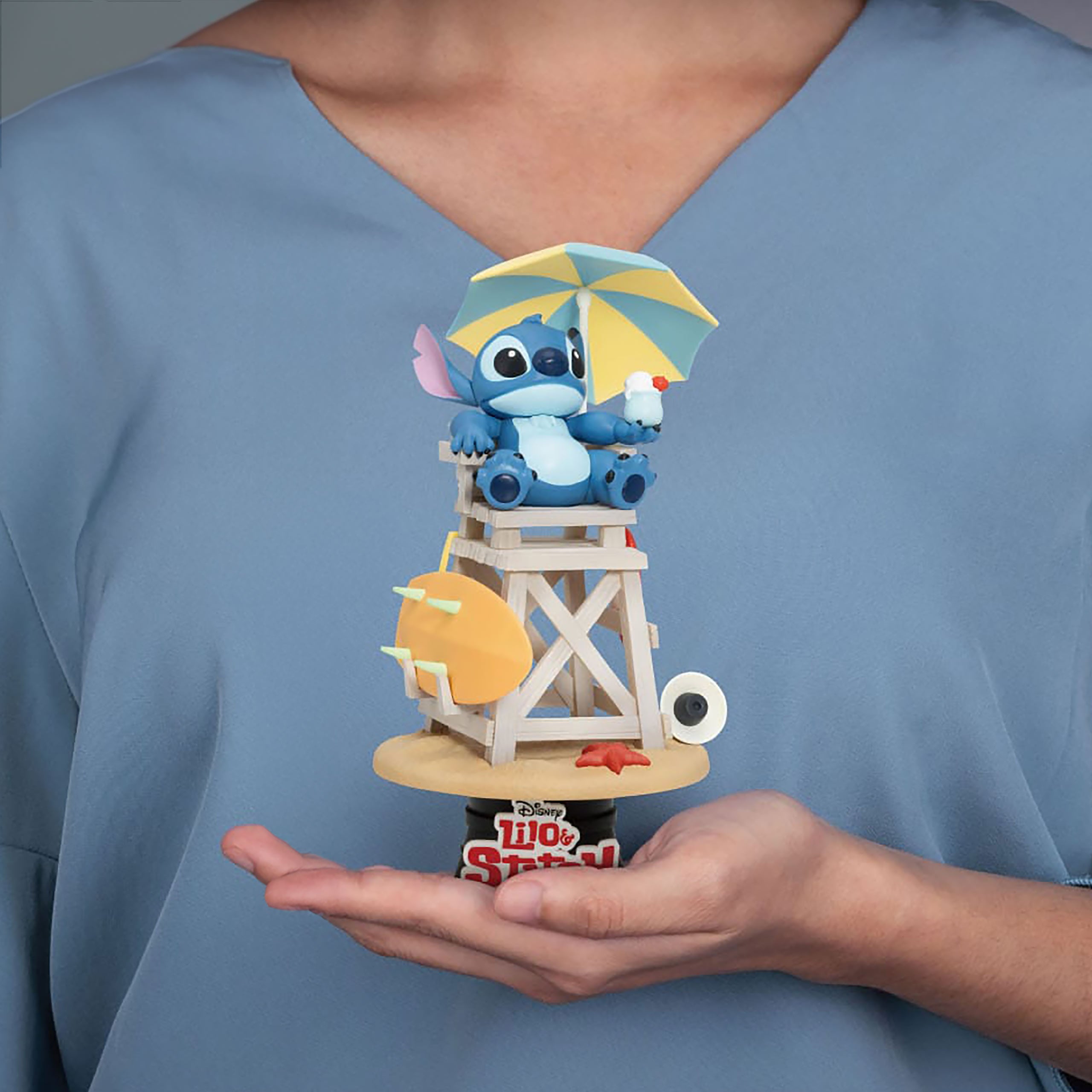 Productafbeelding Stitch Summer Vibe D-Stage Diorama Figuur - Lilo & Stitch