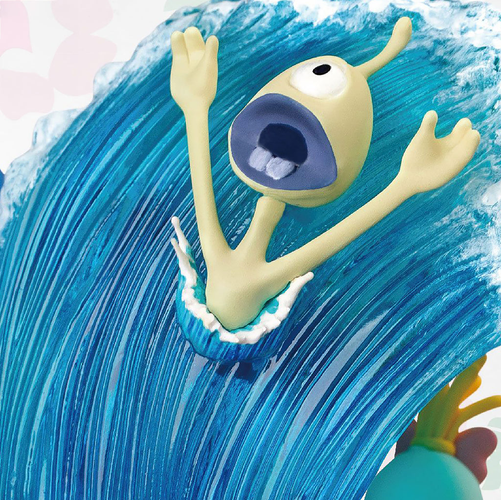 Image produit Figurine Diorama Surfeur Stitch D-Stage - Lilo & Stitch