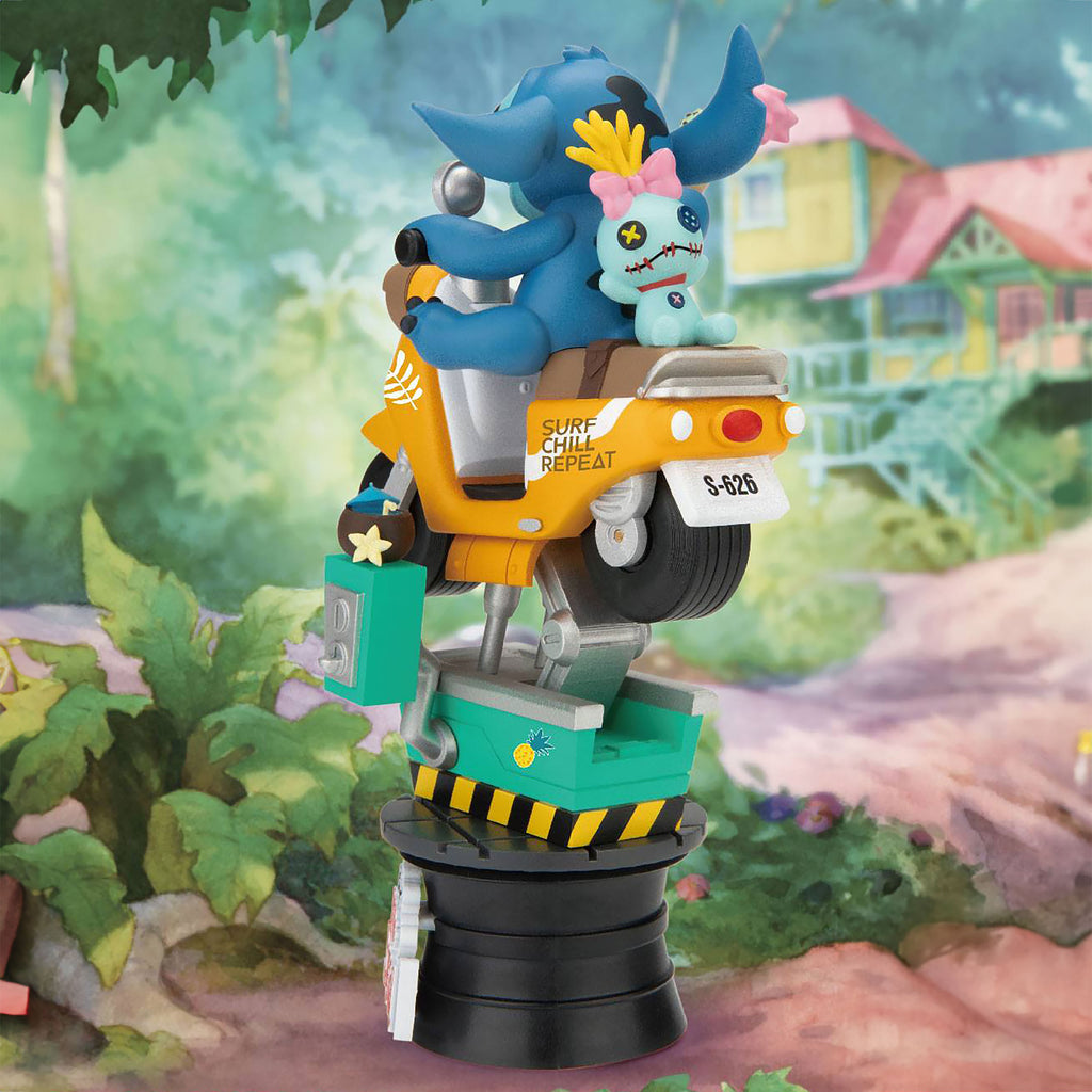 Productafbeelding Stitch Coin Ride D-Stage Diorama Figuur - Lilo & Stitch