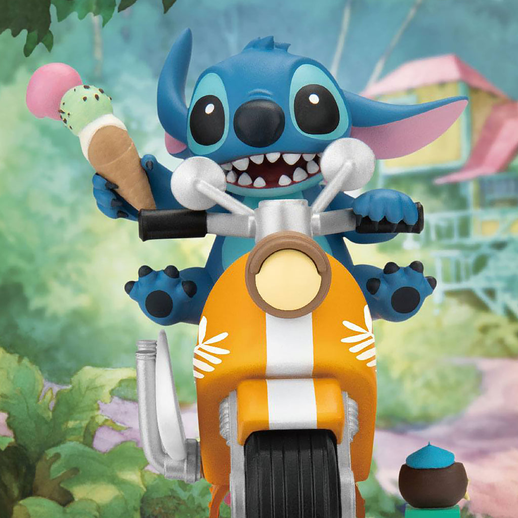 Productafbeelding Stitch Coin Ride D-Stage Diorama Figuur - Lilo & Stitch