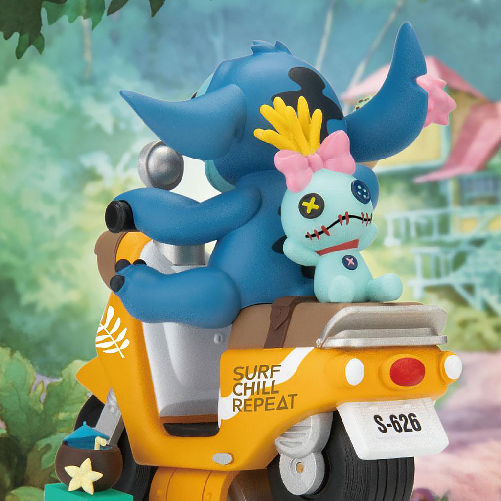 Productafbeelding Stitch Coin Ride D-Stage Diorama Figuur - Lilo & Stitch