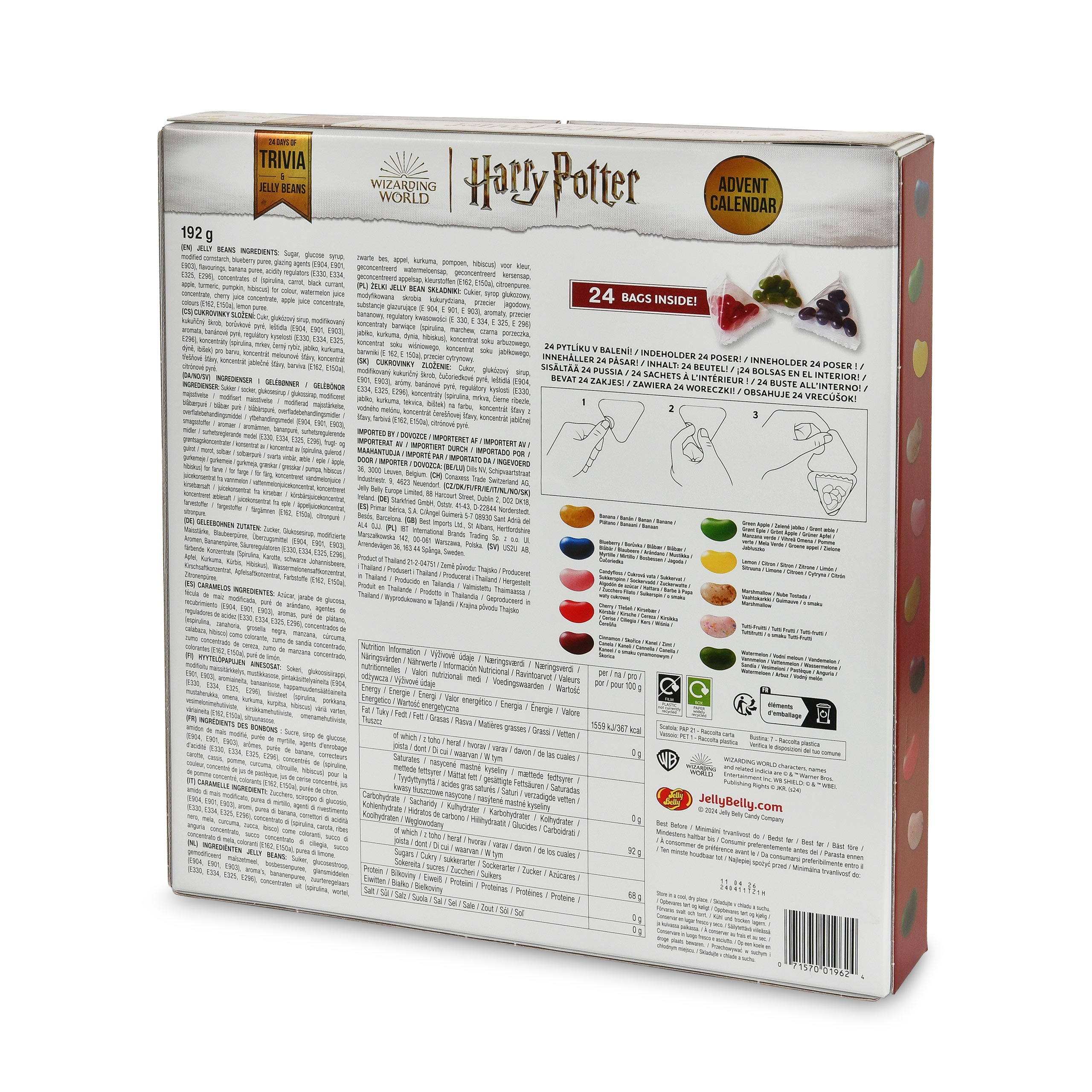 Productafbeelding Harry Potter - Sluipwegwijzer Jelly Beans Adventskalender