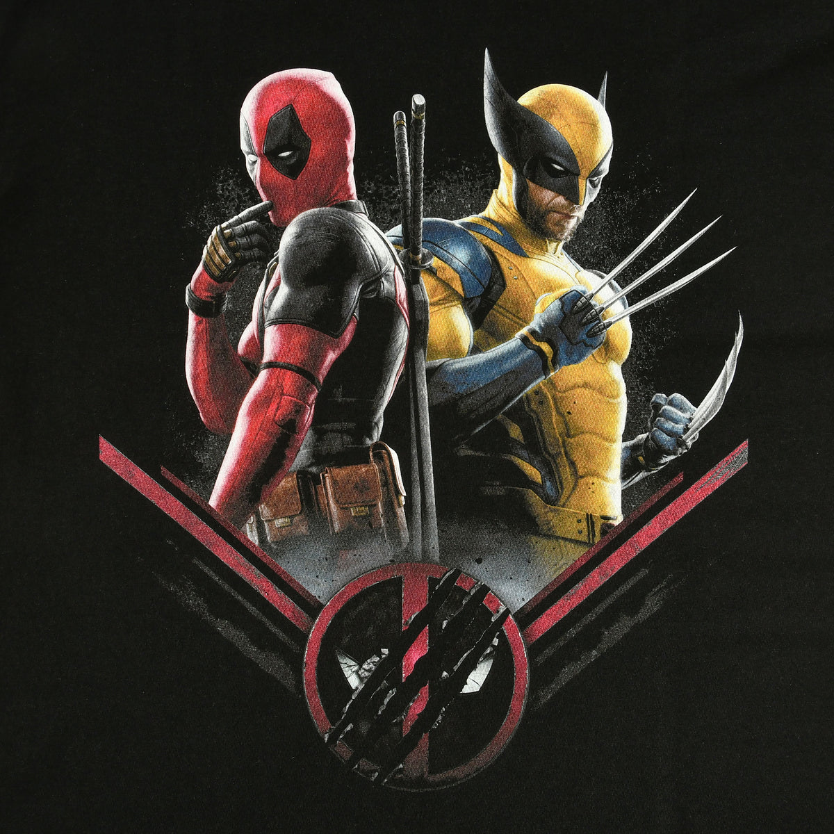 Product image Deadpool and Wolverine Double Trouble T-Shirt black