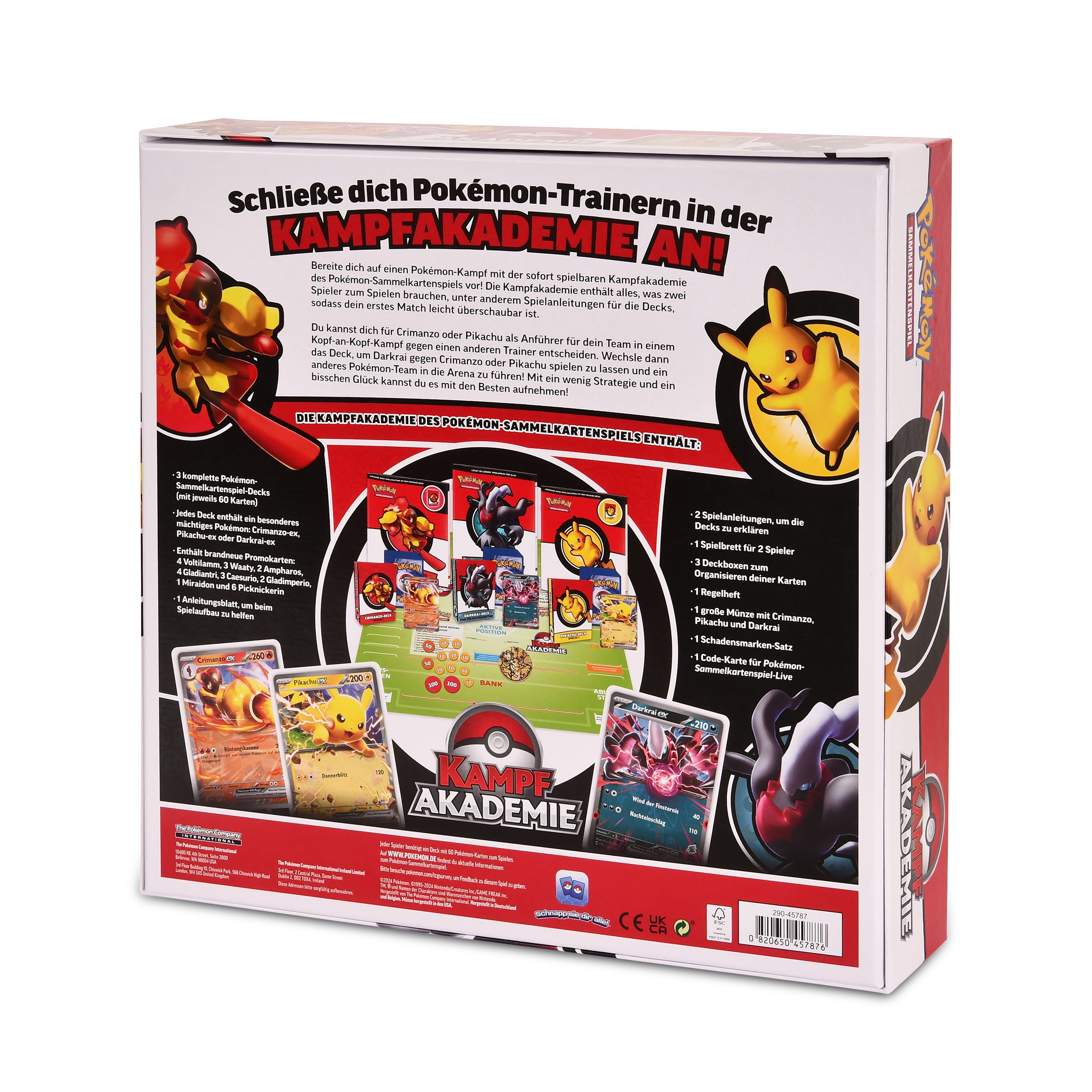 Produktbild Pokemon - Kampf Akademie Box 2024