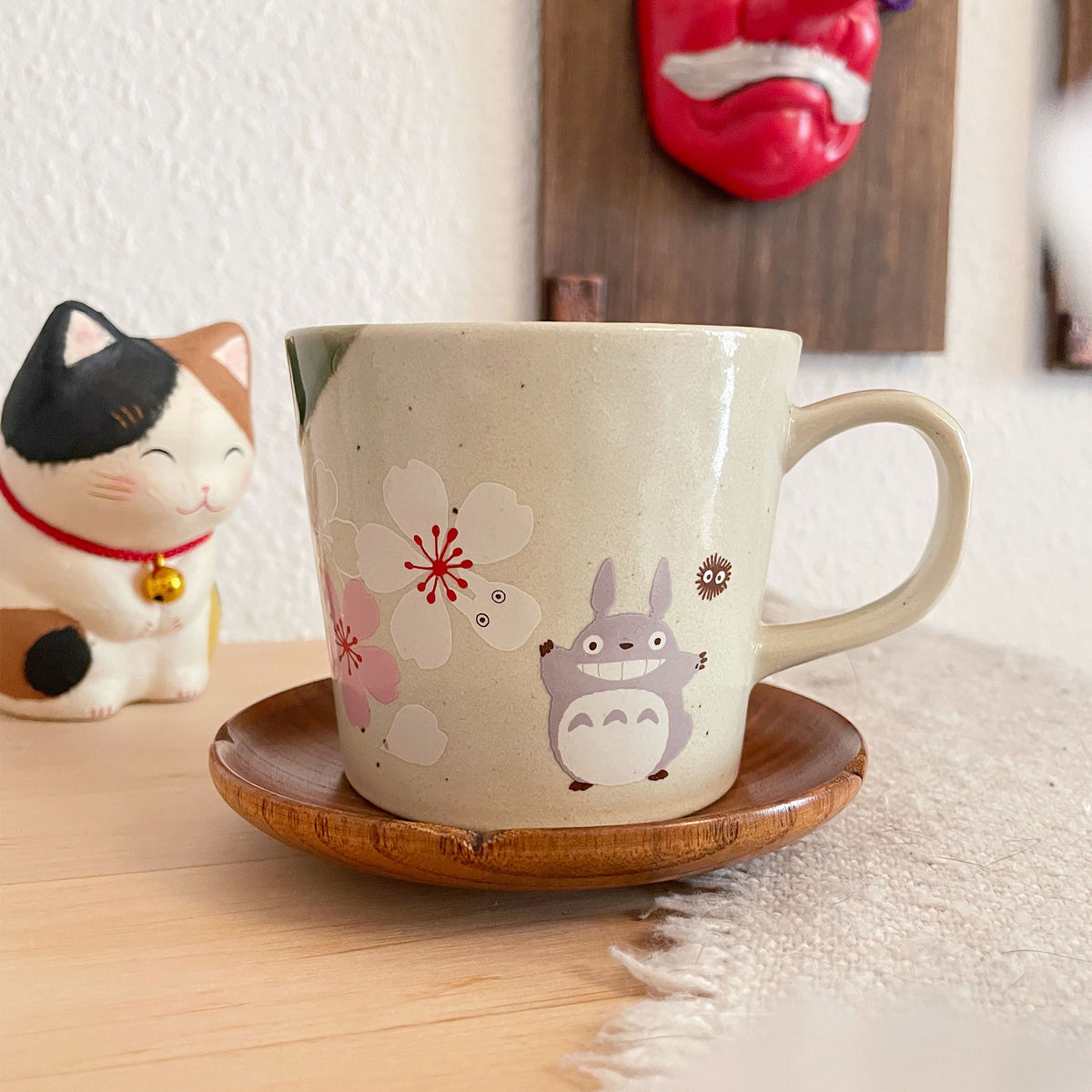 Produktbild Mein Nachbar Totoro - Mino Cherry Blossom Tasse