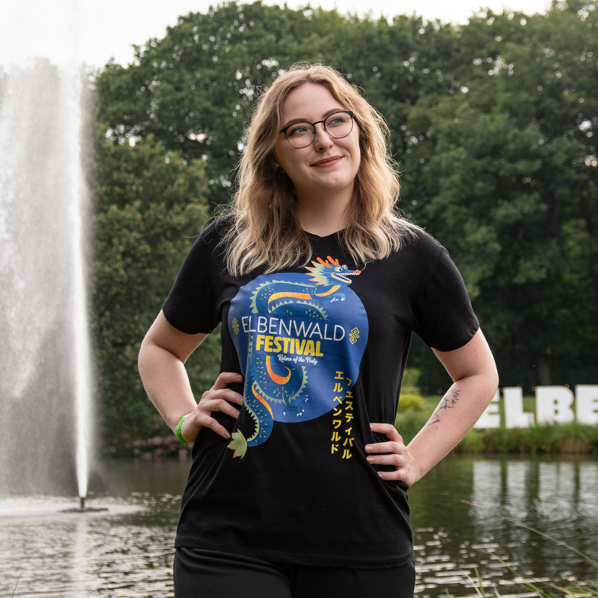 Productafbeelding Elbenwald Festival Return of the Party Dragon T-shirt