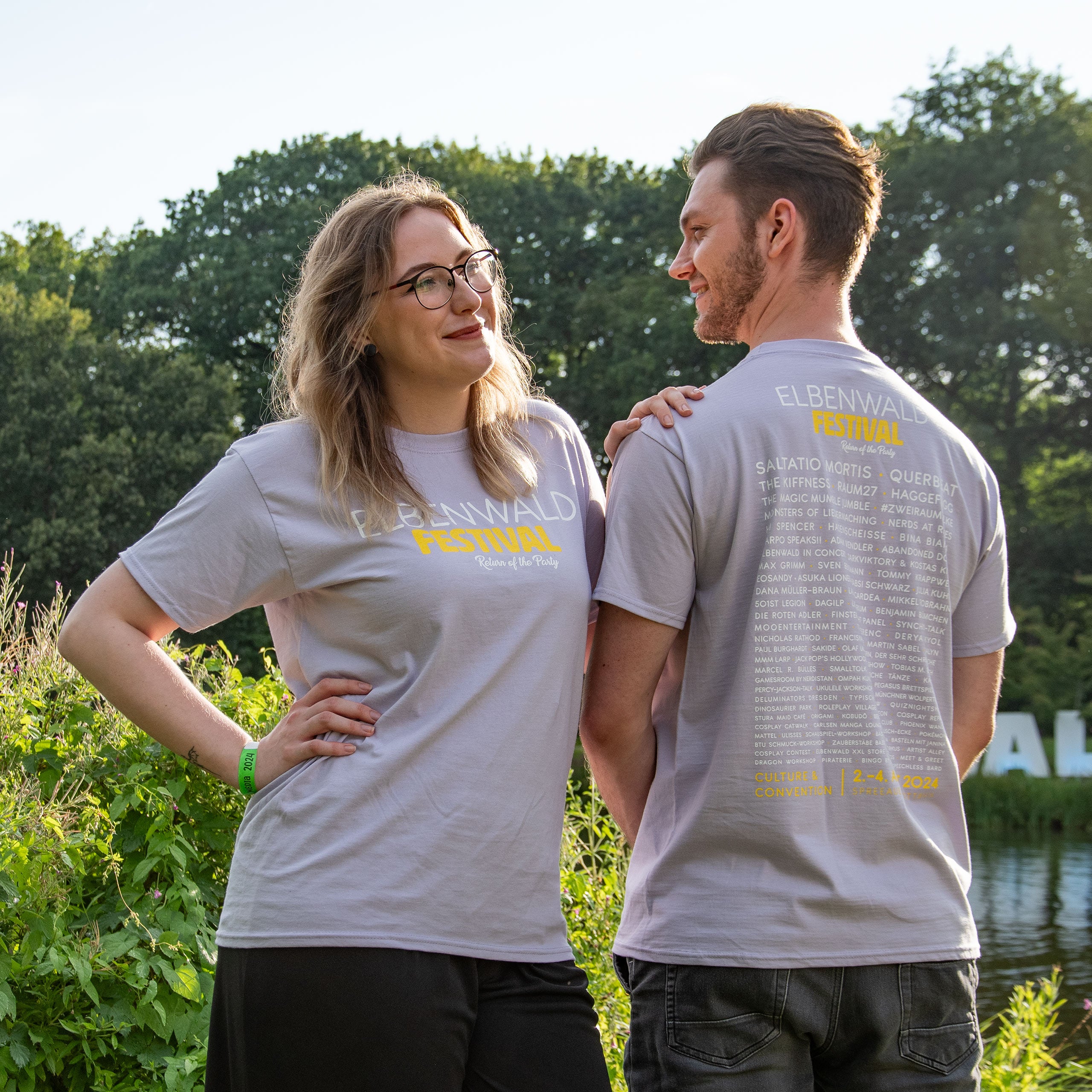 Productafbeelding Elbenwald Festival Return of the Party T-Shirt paars