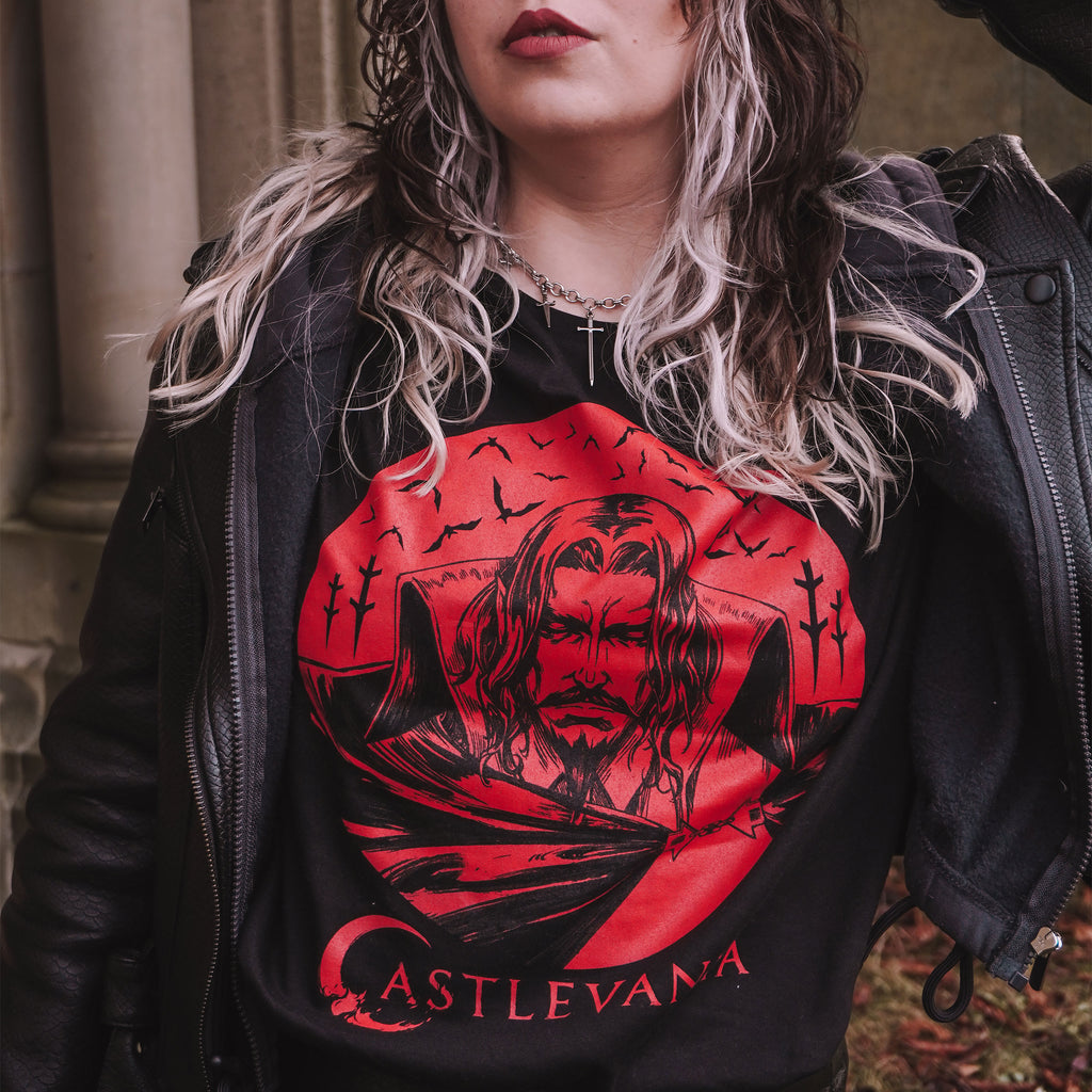 Productafbeelding Castlevania - Dracula T-shirt zwart