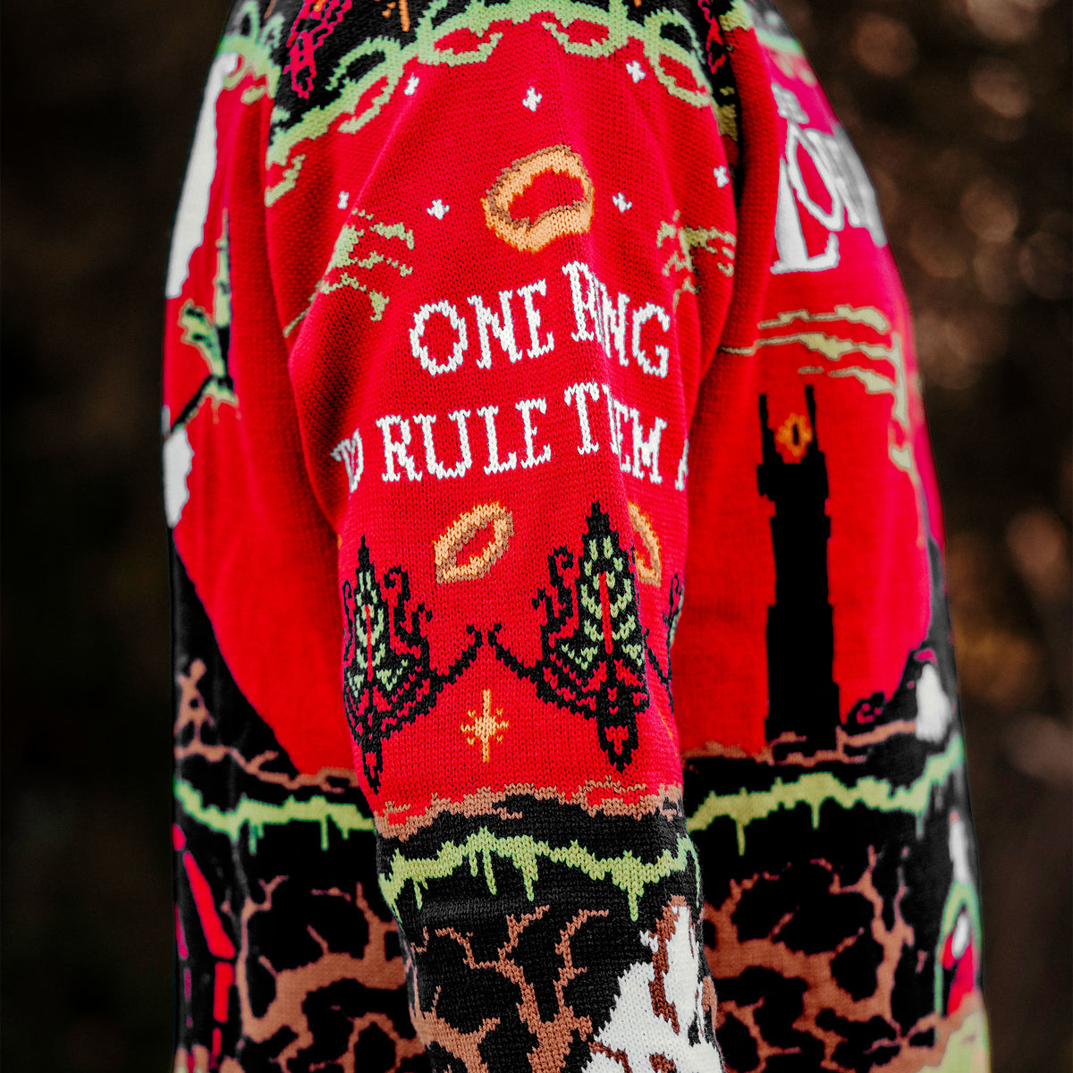 Produktbild Der Herr der Ringe - One Ring To Rule Them All Strickpullover