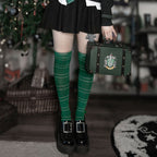 Produktbild Harry Potter - Slytherin Overknee Strümpfe 2er Set