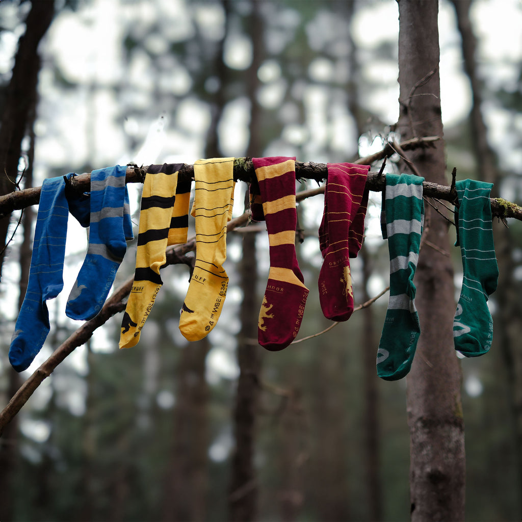 Produktbild Harry Potter - Slytherin Overknee Strümpfe 2er Set