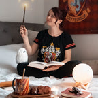 Produktbild Gryffindor Wappen Pyjama schwarz - Harry Potter