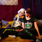 Productafbeelding Hufflepuff Wapenschild Pyjama zwart - Harry Potter