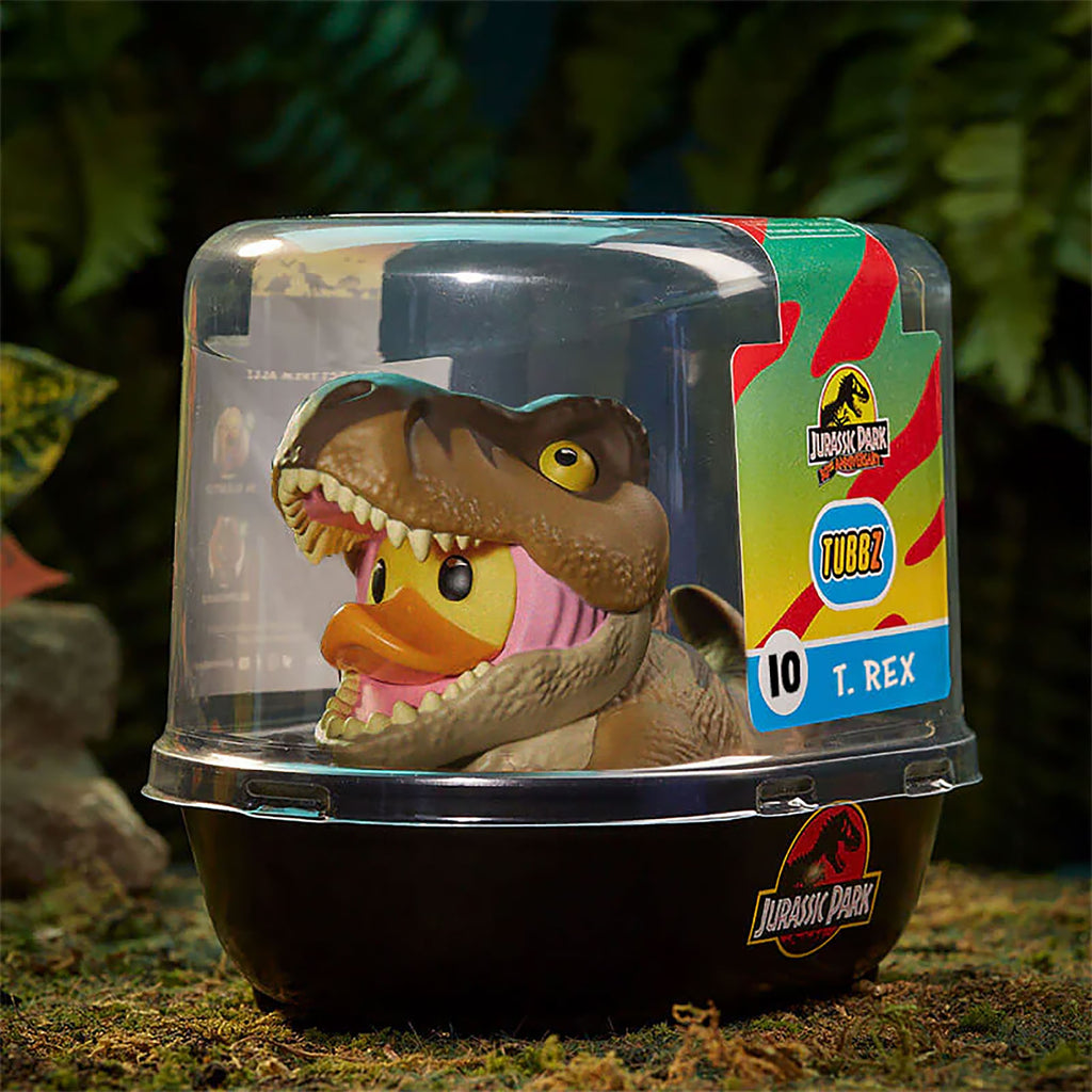 Productafbeelding Jurassic Park - T-Rex Eerste Editie TUBBZ Decoratieve Eend