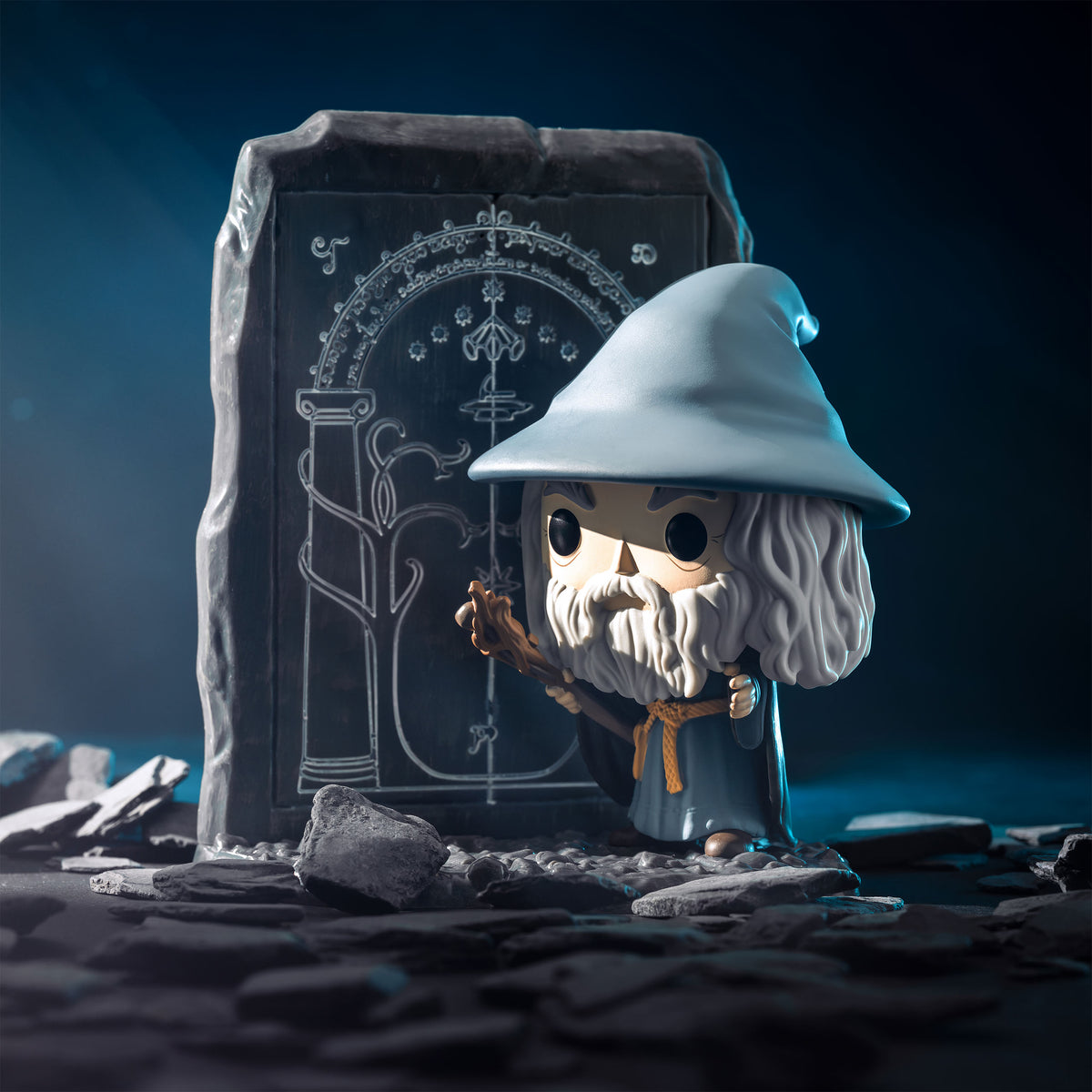 Productafbeelding The Lord of the Rings - Gandalf bij de Poorten van Moria Funko Pop Diorama