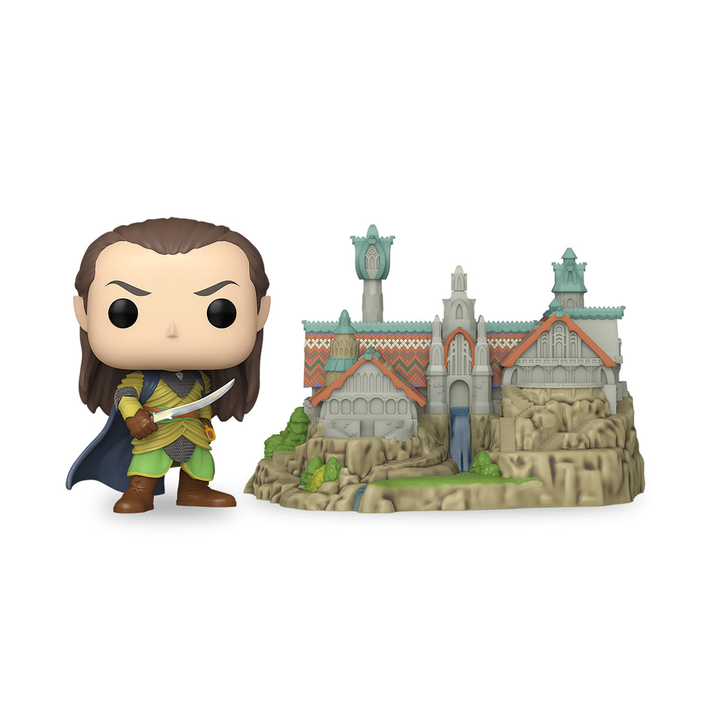 Productafbeelding In de Ban van de Ring - Elrond & Rivendel Funko Pop Diorama