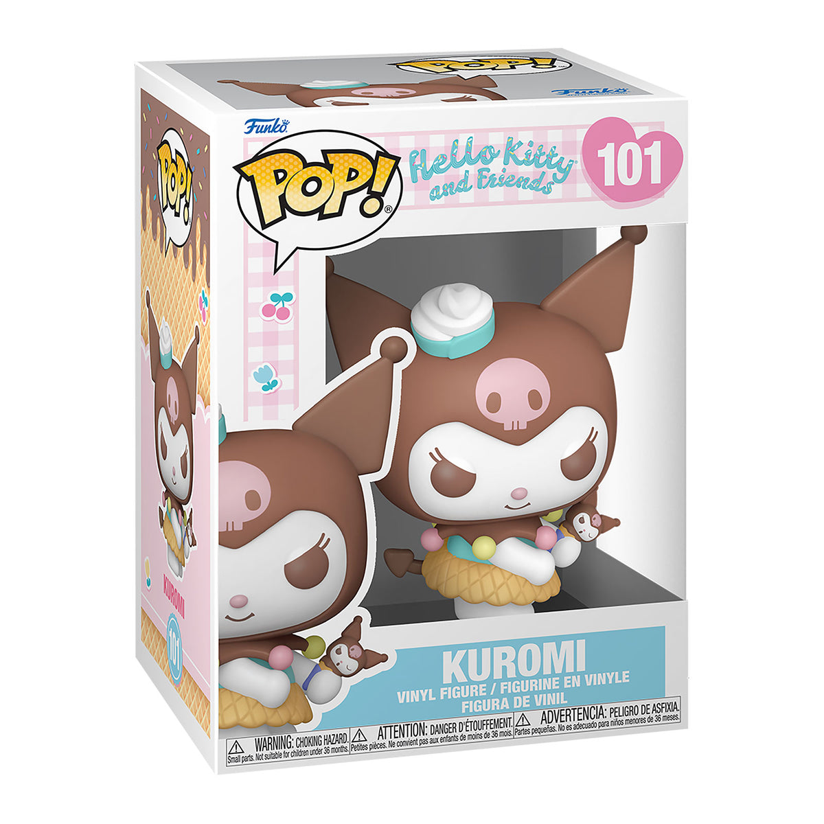 Image produit Sanrio - Kuromi avec glace Hello Kitty and Friends Funko Pop Figurine