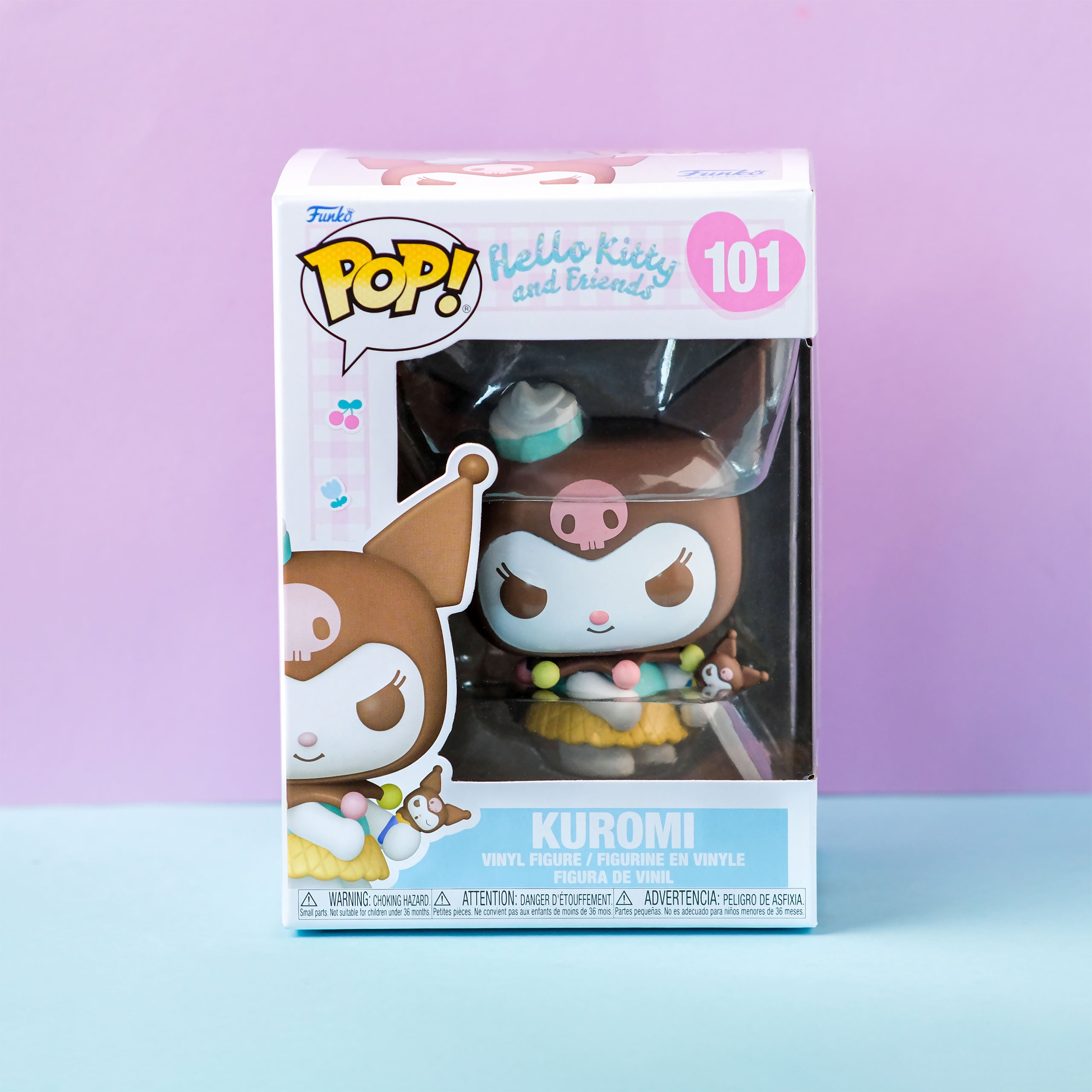 Image produit Sanrio - Kuromi avec glace Hello Kitty and Friends Funko Pop Figurine