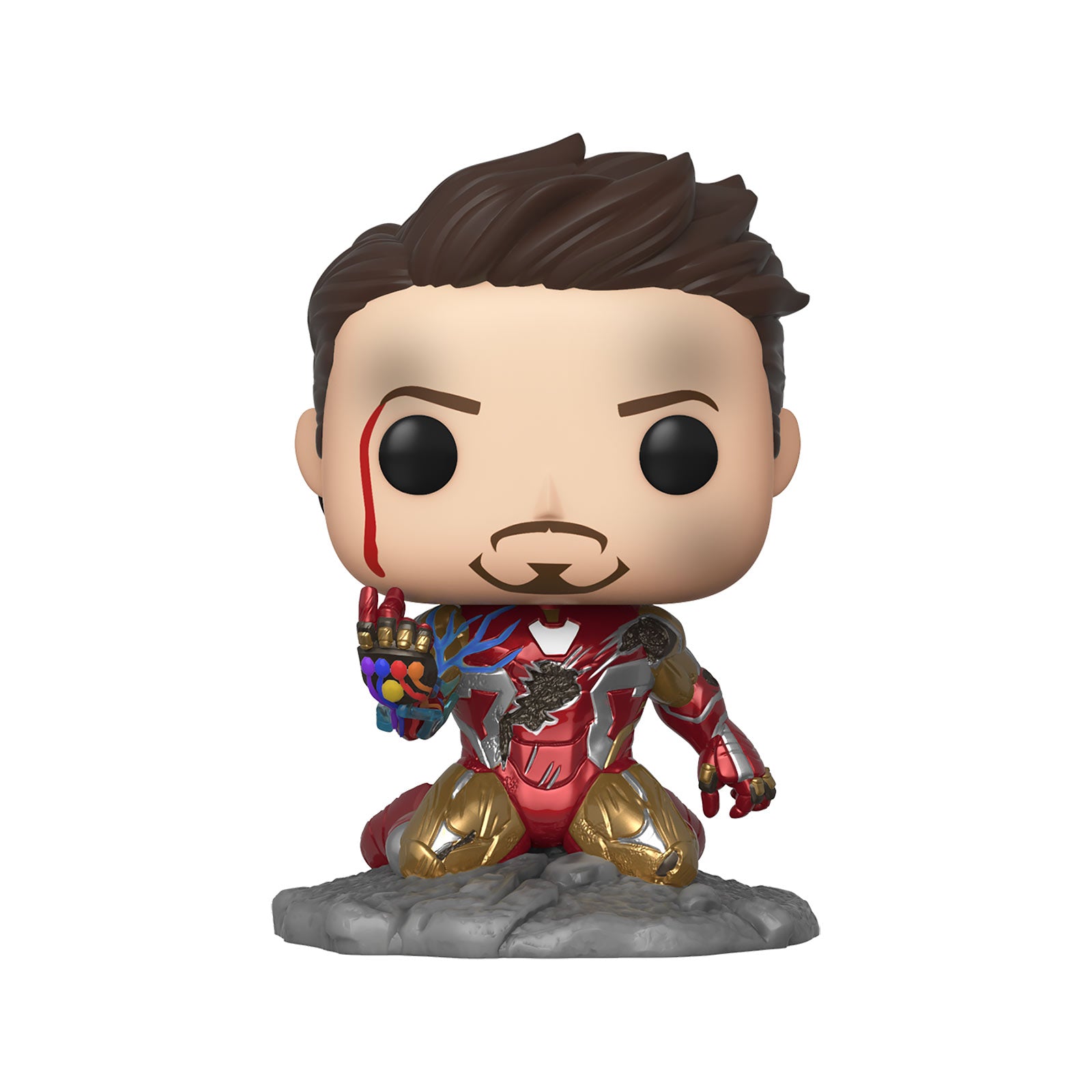 Produktbild Avengers Endgame - Iron Man Tony Stark Funko Pop Wackelkopf-Figur