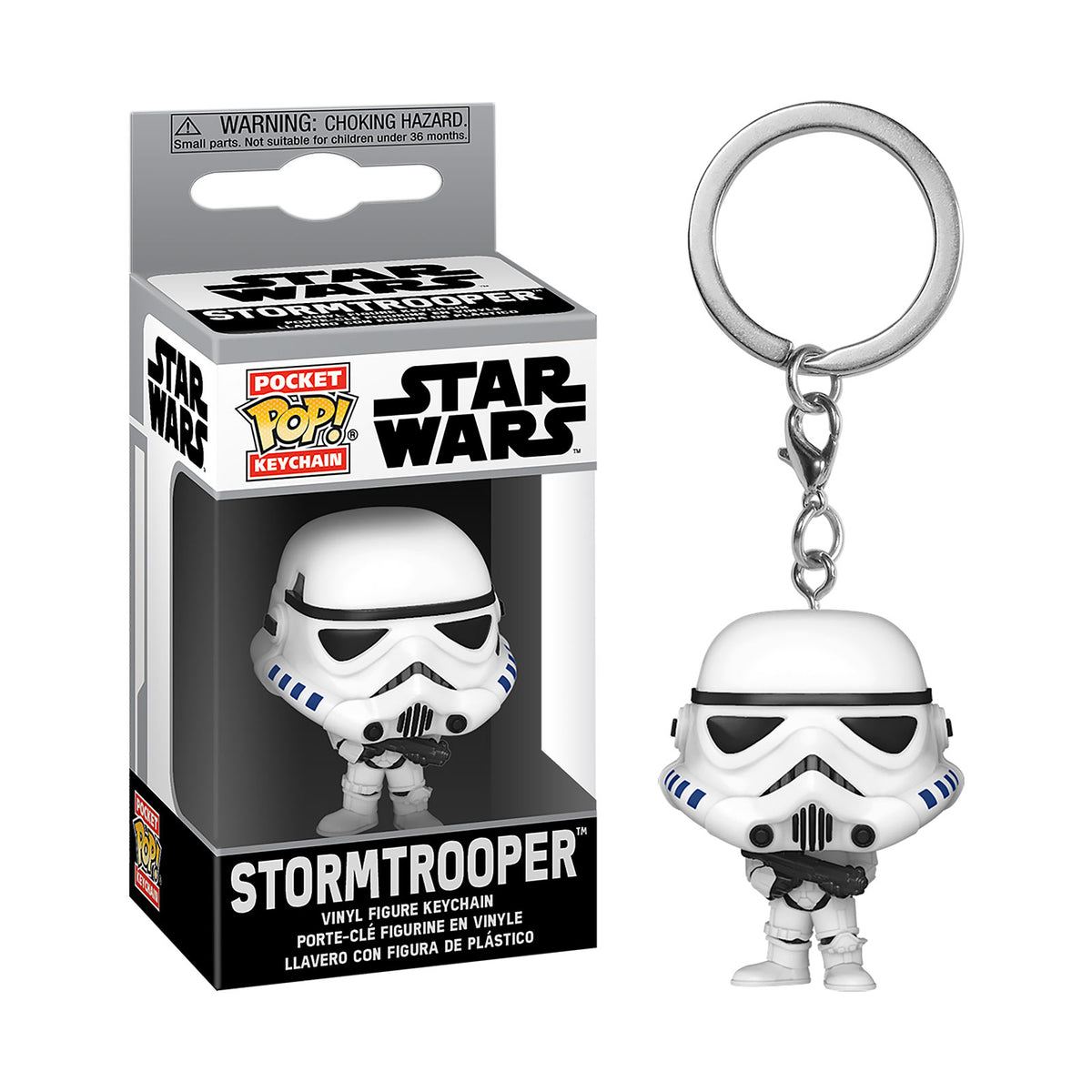 Productafbeelding Stormtrooper Funko Pop Sleutelhanger - Star Wars