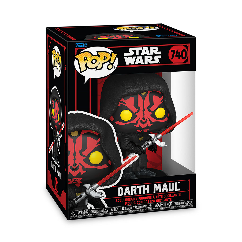 Productafbeelding Star Wars - Darth Maul Funko Pop Wobbelhoofd-figuur