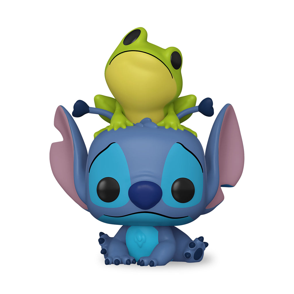 Image produit Stitch avec grenouille Funko Pop Figurine - Lilo & Stitch