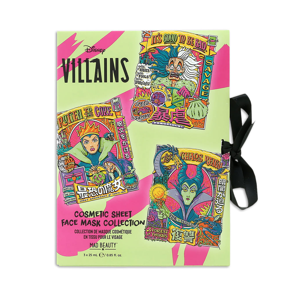 Produktbild Villains - Sheet Masken 3er Set