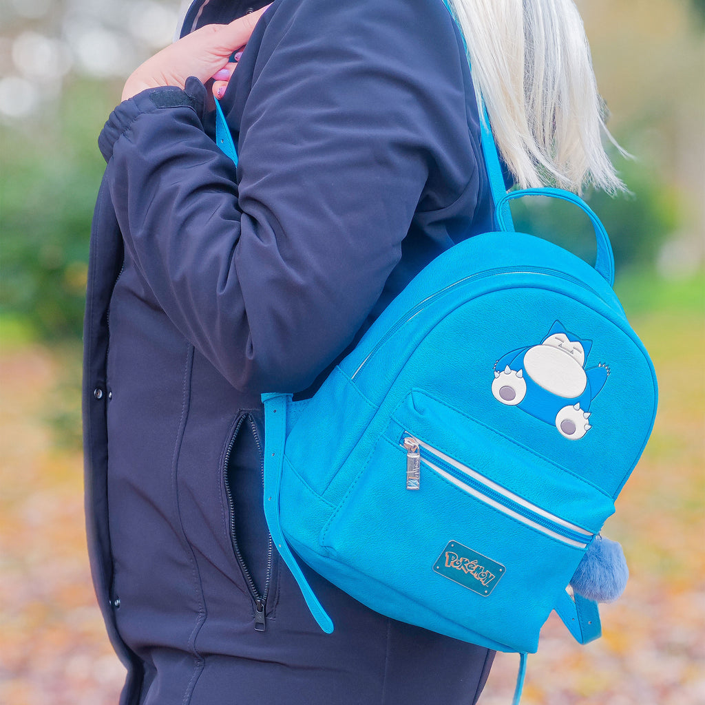 Productafbeelding Pokemon - Slapende Snorlax Mini Rugzak Blauw