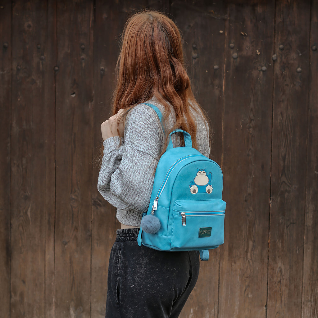 Productafbeelding Pokemon - Slapende Snorlax Mini Rugzak Blauw