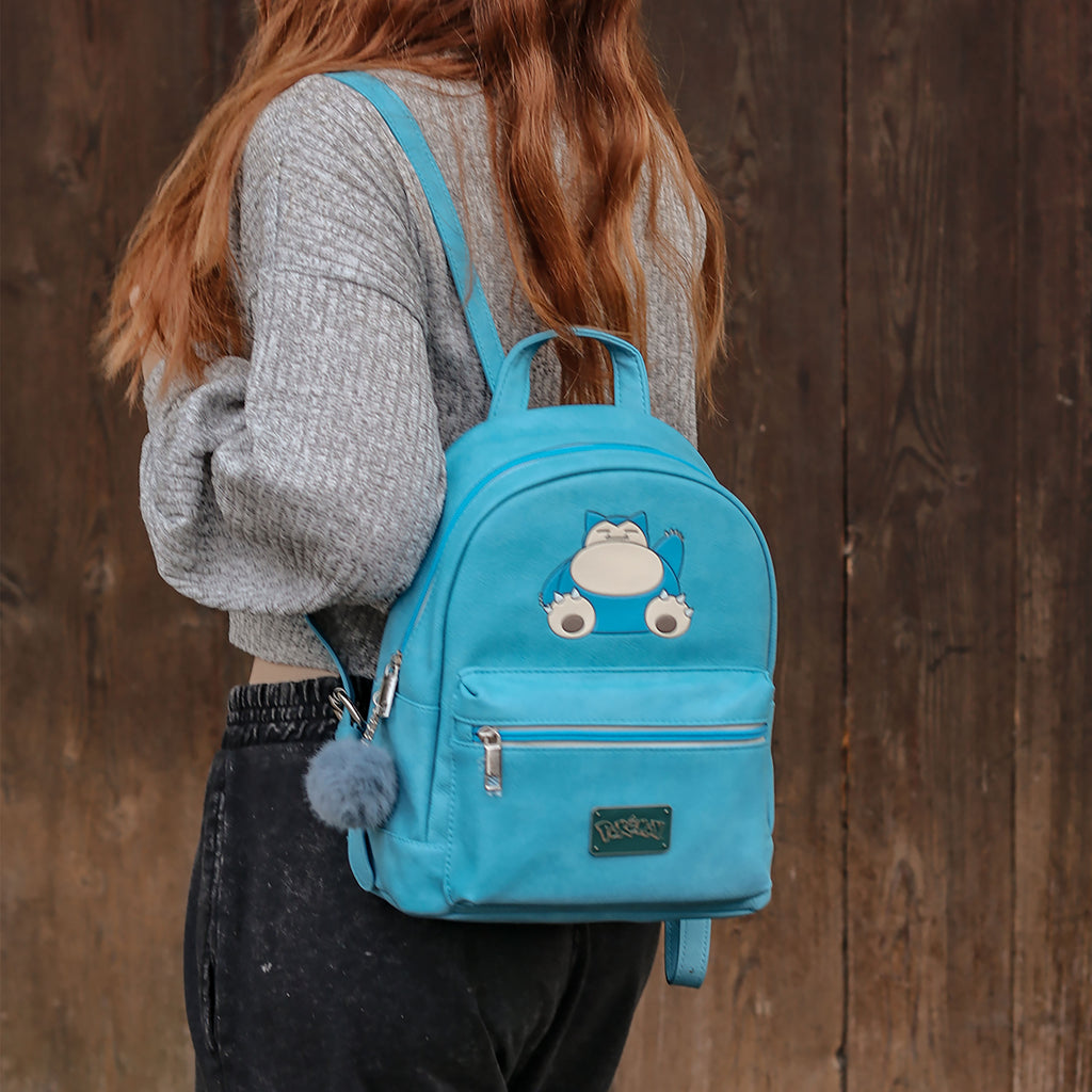Productafbeelding Pokemon - Slapende Snorlax Mini Rugzak Blauw