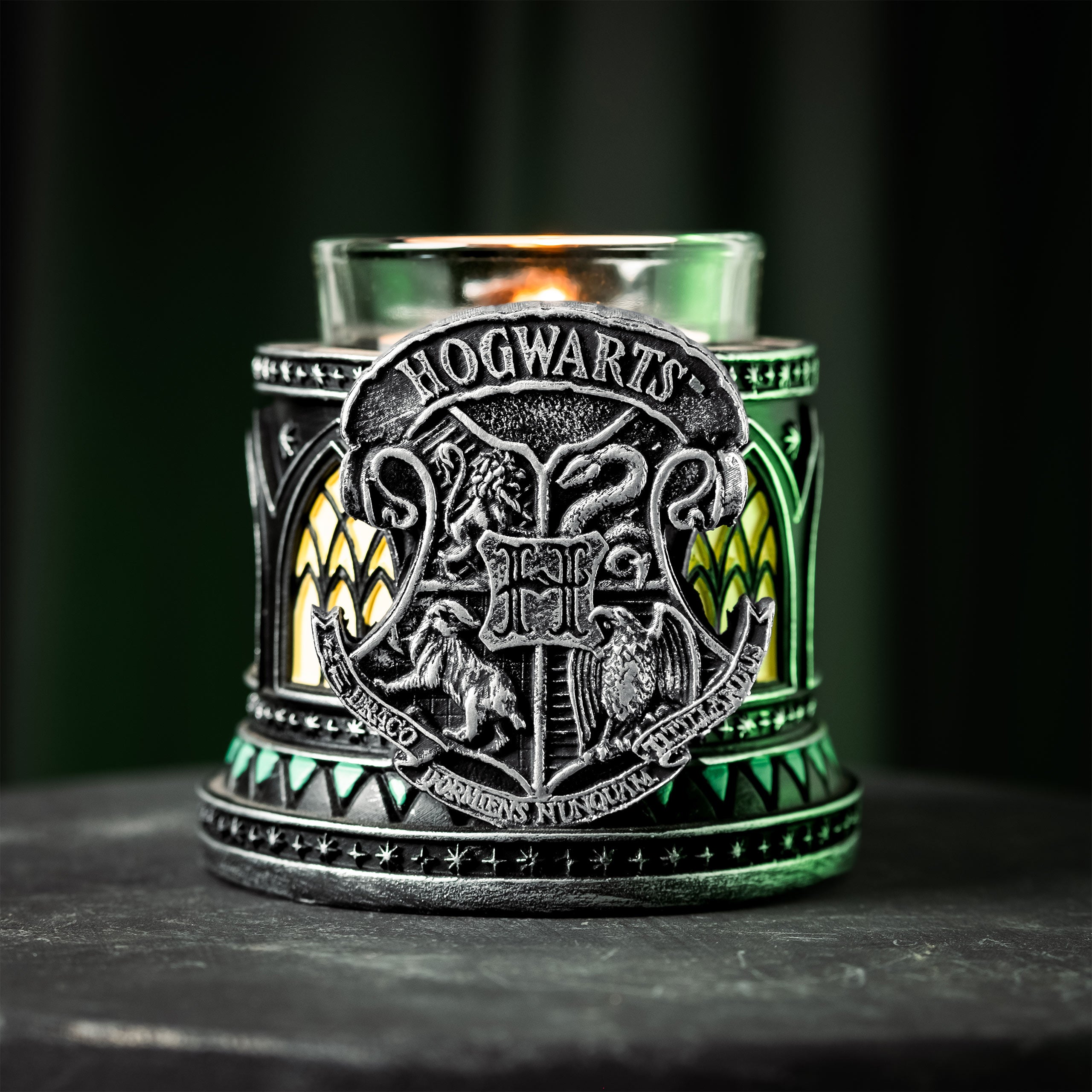 Produktbild Slytherin Teelichthalter - Harry Potter