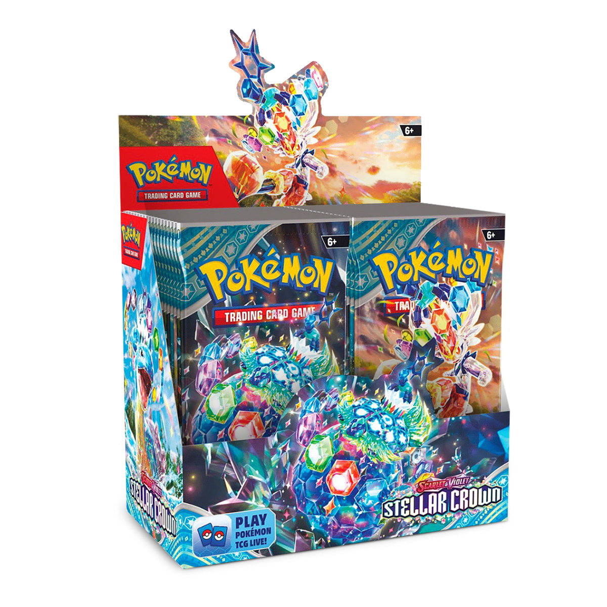 Produktbild Pokemon - Scarlet & Violet Stellar Crown Booster Display