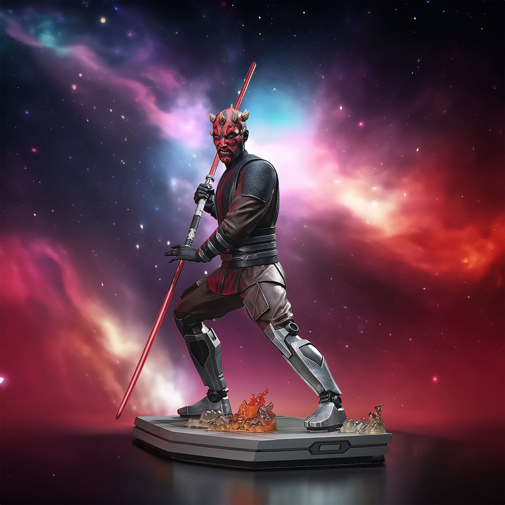 Produktbild Darth Maul Milestones Statue limitiert - Star Wars The Clone Wars