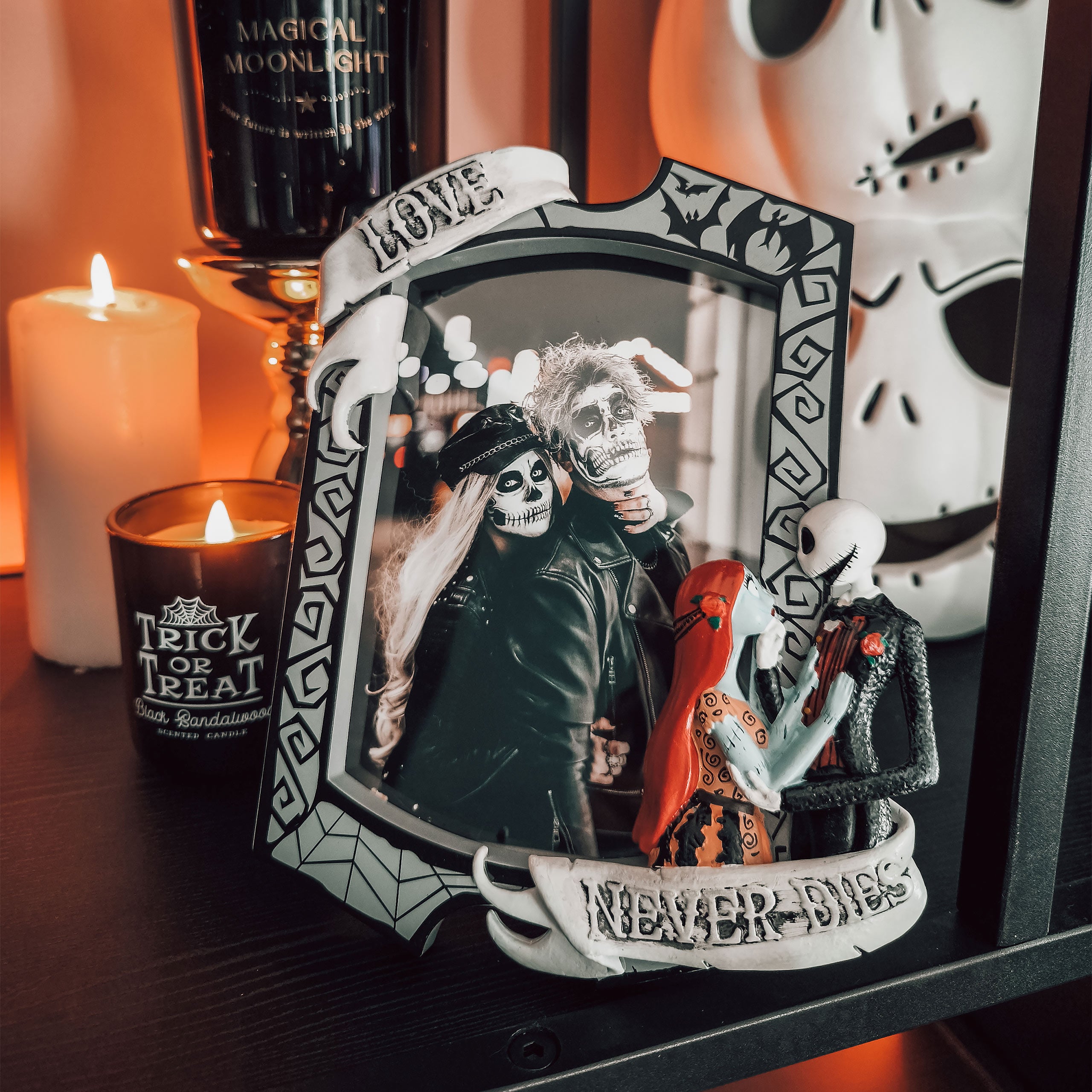 Image produit Nightmare Before Christmas - Cadre photo Jack et Sally