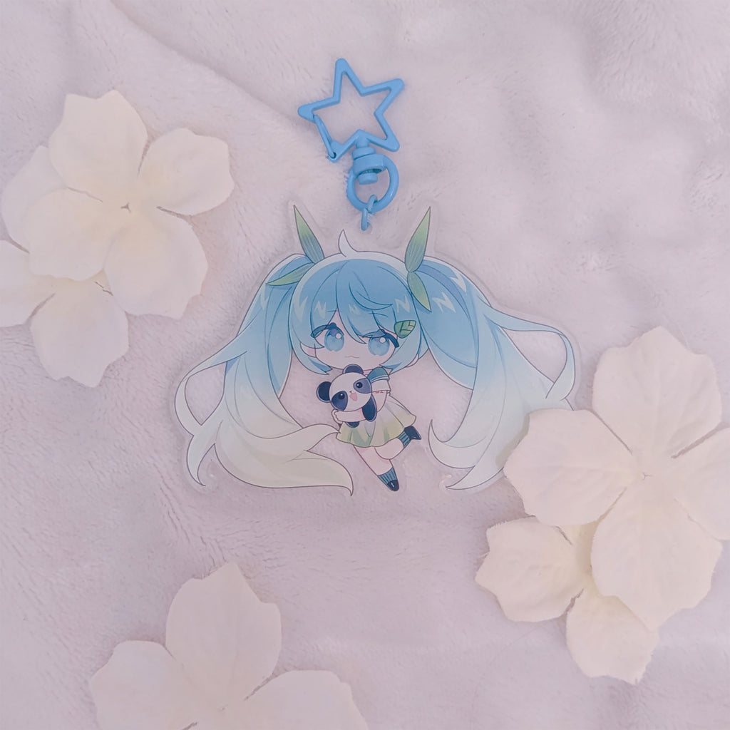 Image produit Hatsune Miku - Porte-clés acrylique Kawaii Spring Time