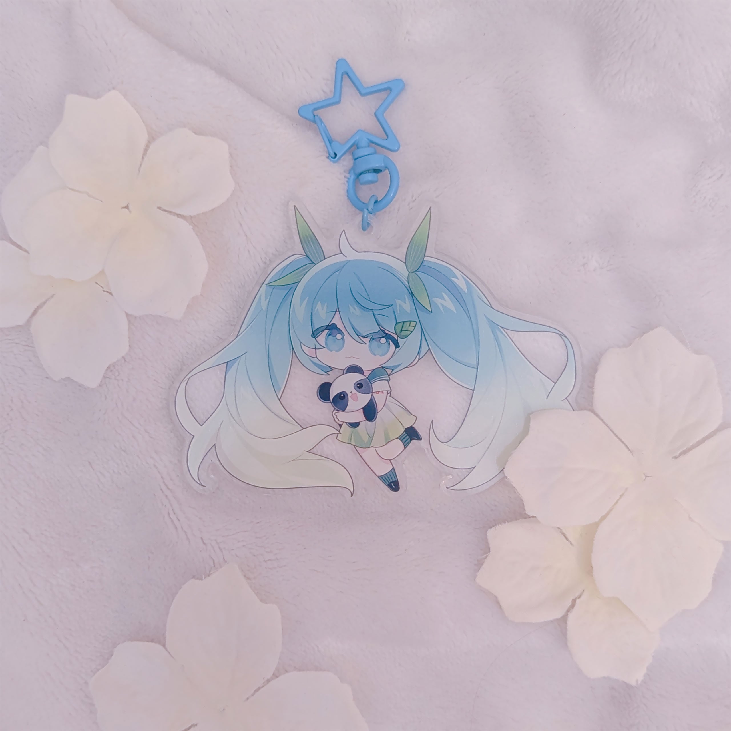 Image produit Hatsune Miku - Porte-clés acrylique Kawaii Spring Time