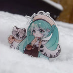 Image produit Hatsune Miku - Porte-clés acrylique Kawaii Winter Time