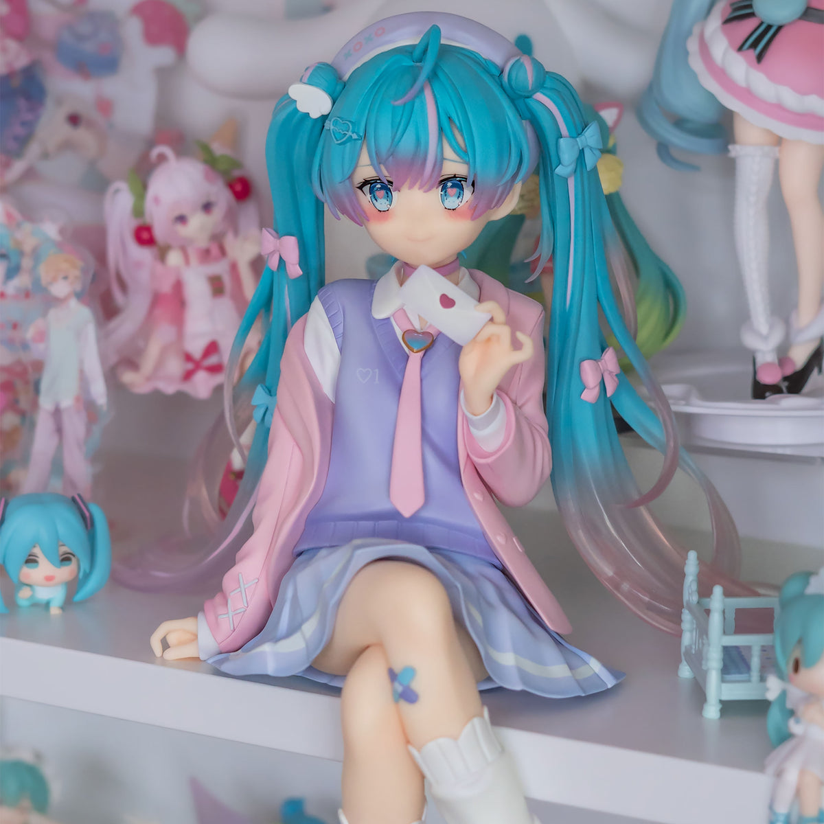 Image produit Hatsune Miku - Love Blazer Tenitol Noodle Stopper Statue